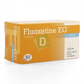 Fluoxétine 20 mg x 98 Gélules