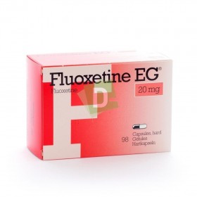 Fluoxétine 20 mg x 98 Gélules