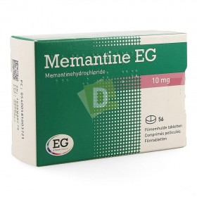 Mémantine EG 10 mg x 56 Comprimés Pelliculés