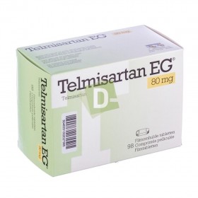Telmisartan EG 80 mg x 98 Comprimés Pelliculés