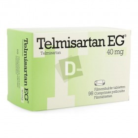 Telmisartan EG 40 mg x 98 Comprimés Pelliculés