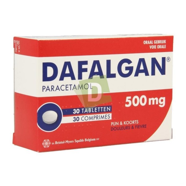 Dafalgan 500 mg x 30 Tablets