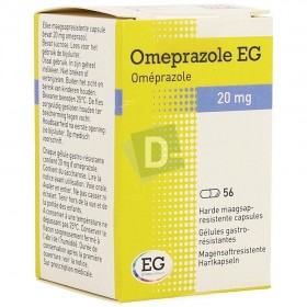 Oméprazole EG 20 mg x 56 Gélules gastro-résistantes