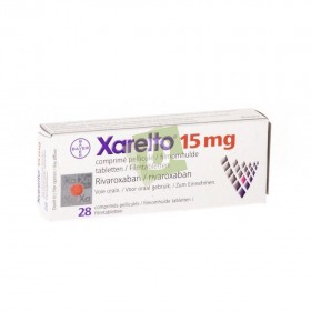 Xarelto 15 mg x 28 Comprimés pelliculés