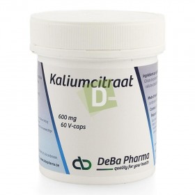 Citrate de Potassium 600 mg x 60 V-Caps