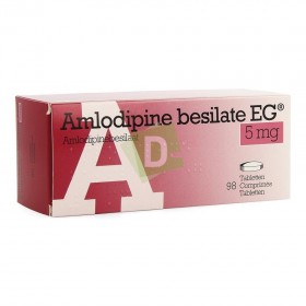 Amlodipine Besilate EG 5 mg x 98 Tablets