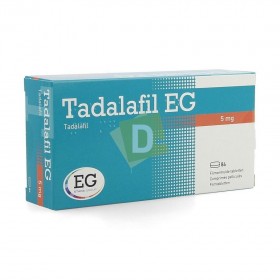 Tadalafil EG 5 mg x 84 Comprimés pelliculés