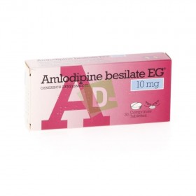 Amlodipine Besilate EG 10 mg x 30 Tablets: Treats Hypertension