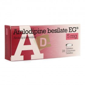 copy of Amlodipine Bésilate EG 5 mg x 98 Comprimés : Traite l'Hypertension