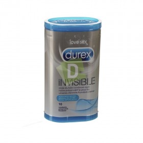 Durex Invisible Extra Fine 10 Condoms