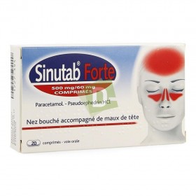 copy of Sinutab 500 mg x 30 Comprimés