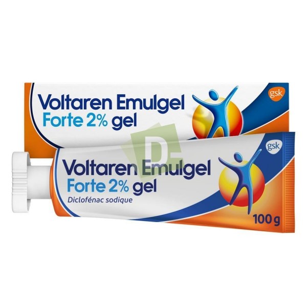 Voltaren Emulgel Forte 2% 100 g : Anti-inflammatoires et analgésiques