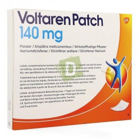 Voltaren 140 mg x 5 Patch: Anti-inflammatory and analgesics