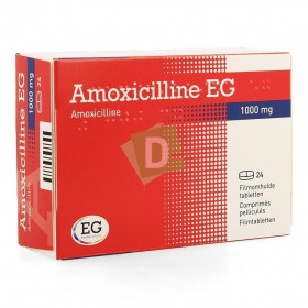 Amoxicillin EG 1000 mg x 24 Tablets