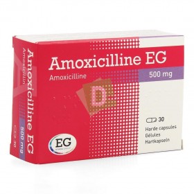 Amoxicillin EG 500 mg x 30 Capsules
