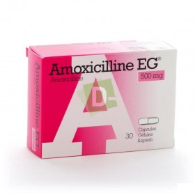 Amoxicillin EG 500 mg x 30 Capsules