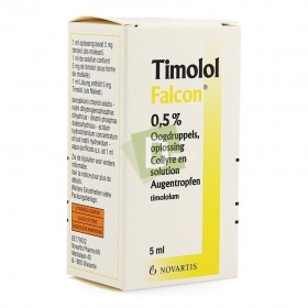 Timolol Flacon 0,50% Gouttes Oculaire 5 ml