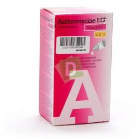 Azithromycine EG 200 mg / 5 ml Suspension buvable (Sirop) 37,5 ml