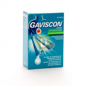 Gaviscon Advance Menthe Unidose x 20 Sachets 10 ml