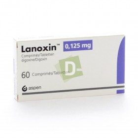 Lanoxin 0,125 mg x 60 Comprimés