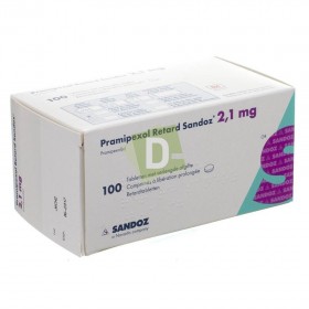 copy of Pramipexol Retard Sandoz 1,05 mg x 100 Comprimés à libération prolongé