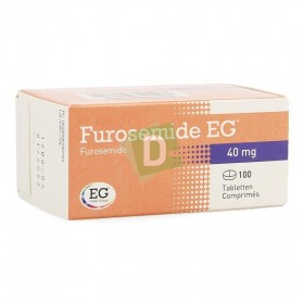 Furosemide EG 40 mg x 100 Tablets