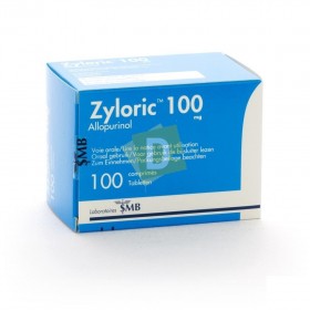 Zyloric (Allopurinol) 100 mg x 100 Tablets