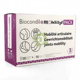 Biocondil + Mobility x 180 Comp + 90 Caps: Improves joint mobility