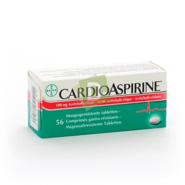 Cardioaspirin 100 mg x 56 Tablets