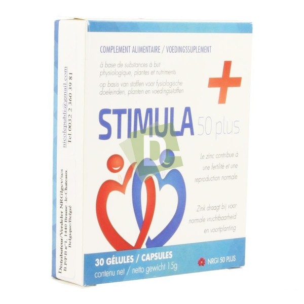 Stimula 50+ x 30 Gélules : Complément alimentaire pour les hommes