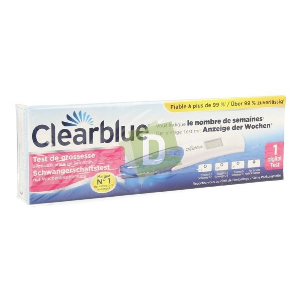 Clearblue Digital Teste de grossesse Conception Indicator x 1 Pièce