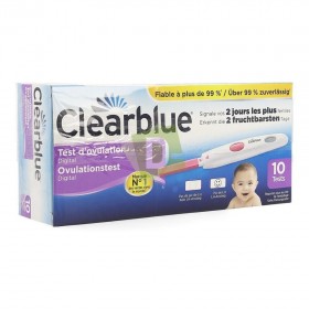 Clearblue Digital Test d'Ovulation x 10 Pièces