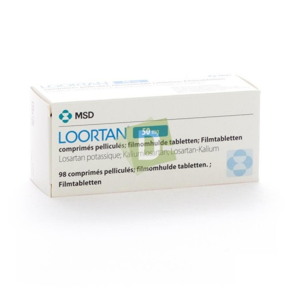 Loortan 50 mg x 98 Comprimés