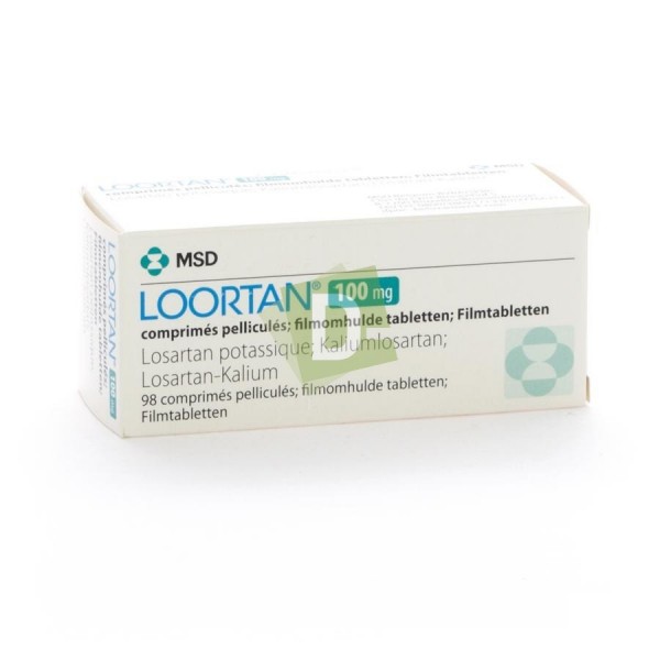 Loortan 100 mg x 98 Comprimés