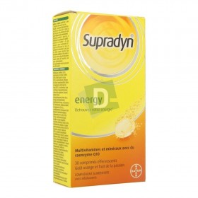 Supradyn Energy Multivitamines x 30 Comprimés Efferv