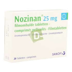 Nozinan 25 mg x 20 Comprimés Pelliculés