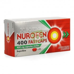 Nurofen (Ibuprofène) Fastcaps 400 mg x 20 Comprimés enrobés