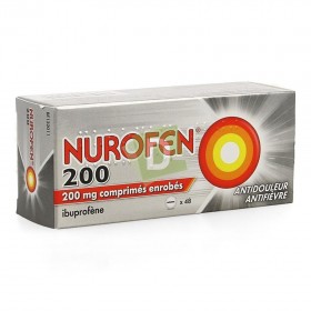 Nurofen (Ibuprofène) 200 mg x 48 Comprimés enrobés