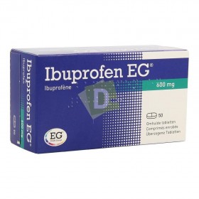 Ibuprofen EG 600 mg x 50 Comprimés enrobés