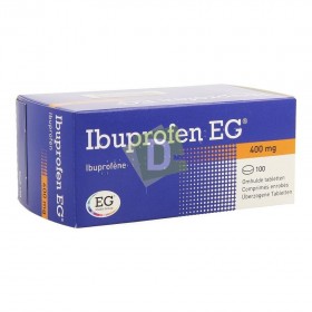 Ibuprofen EG 400 mg x 100 Coated tablets