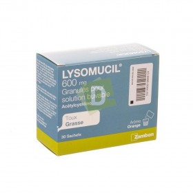 Lysomucil Granulés 600 mg x 30 Sachets : Contre la taux grasse