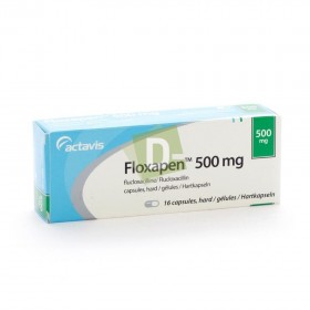 Floxapen (Flucloxacilline) 500 mg x 16 Gélules