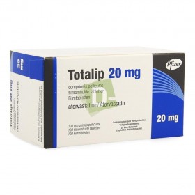 Totalip 20 mg x 100 Tablets