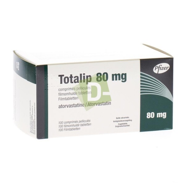 Totalip 80 mg x 100 Tablets