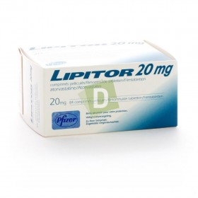 Lipitor 20 mg x 84 Tablets