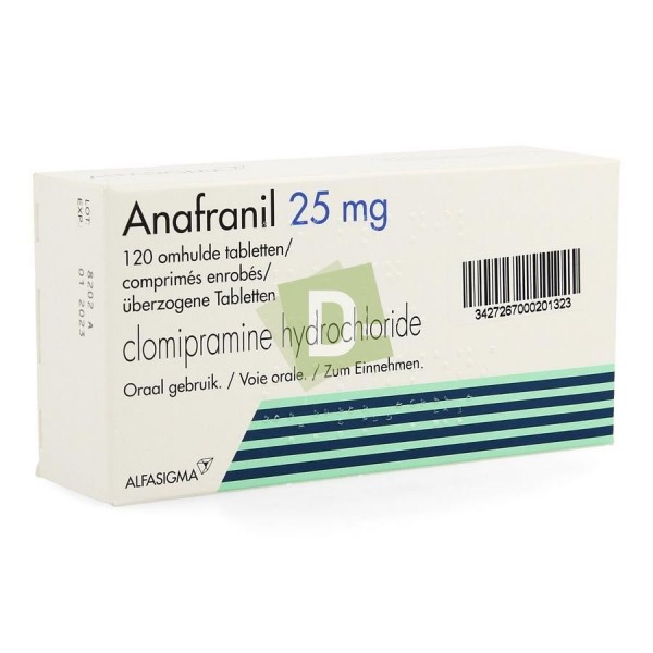 Anafranil clomipramine 75 mg