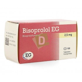 Bisoprolol EG 2.5 mg x 100 Tablets