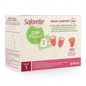 Saforelle Cup Protect Coupes Menstruelles x 2