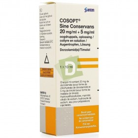 copy of Cosopt (Dorzolamide + Timolol)20 mg/ ml + 5mg/ ml 0.2 ml x 60 Unidose