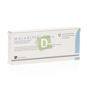 Malarone 250 mg / 100 mg x 12 Comprimés